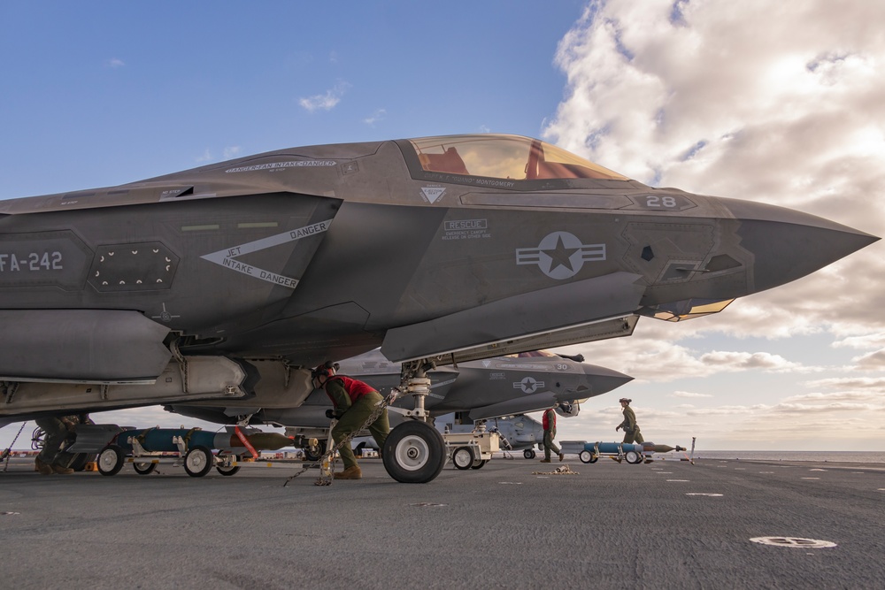 31st MEU | VMFA-242 F-35B Lightning II, Ordnance Load