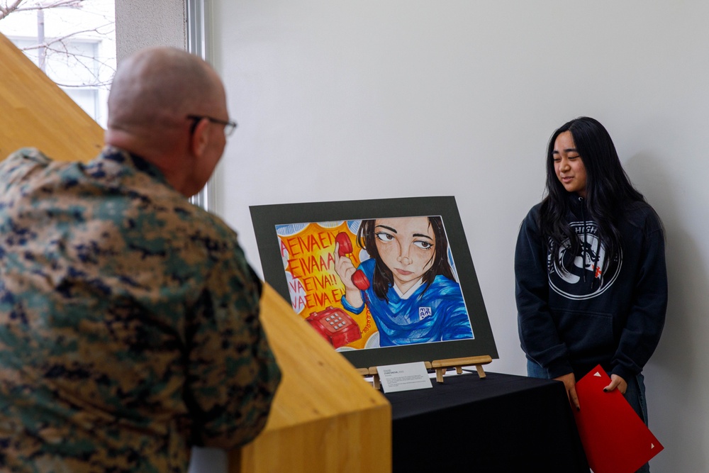 Marine Corps Air Station Iwakuni February Art Awards 2025