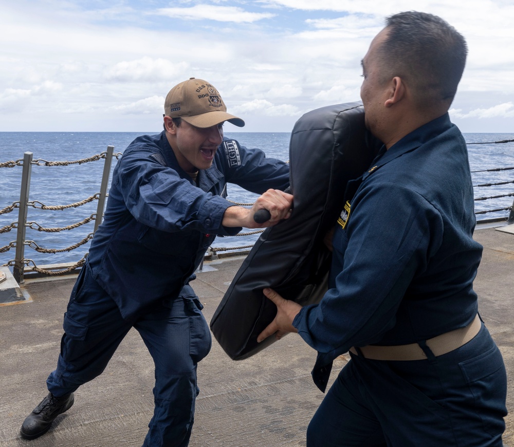 DDG 105 NON-LEATHAL WEAPONS TRAINING