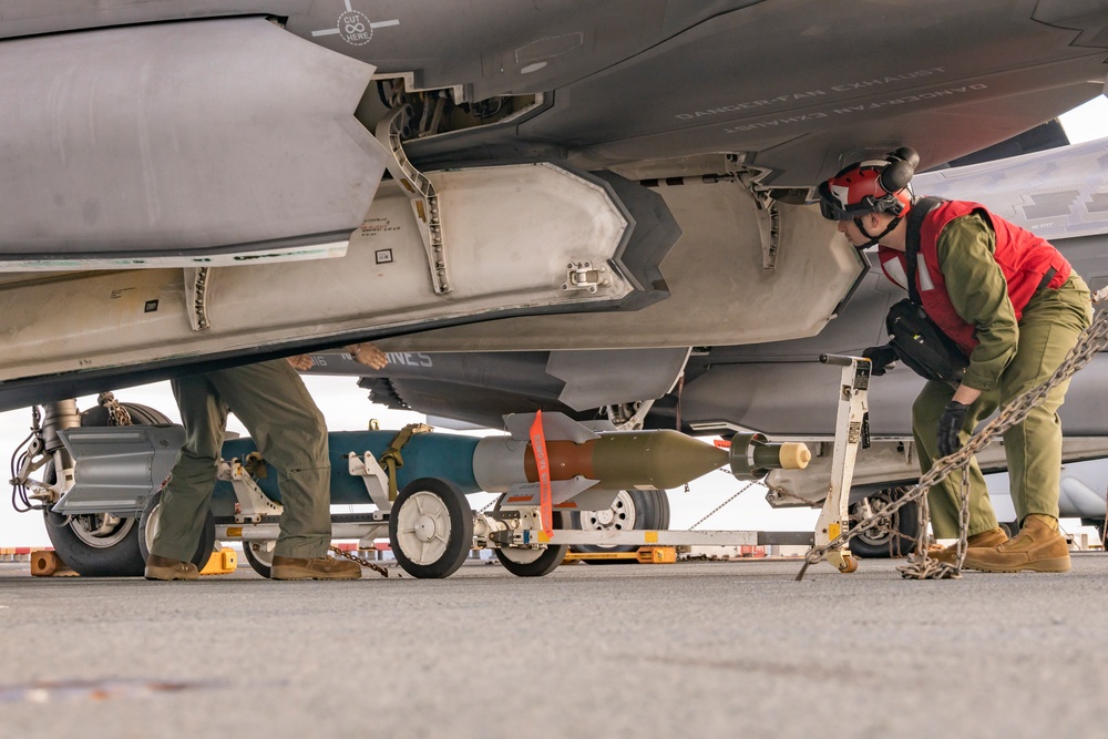 31st MEU | VMFA-242 F-35B Lightning II, Ordnance Load