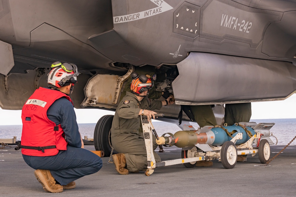 31st MEU | VMFA-242 F-35B Lightning II, Ordnance Load