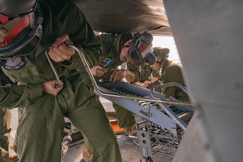 31st MEU | VMFA-242 F-35B Lightning II, Ordnance Load