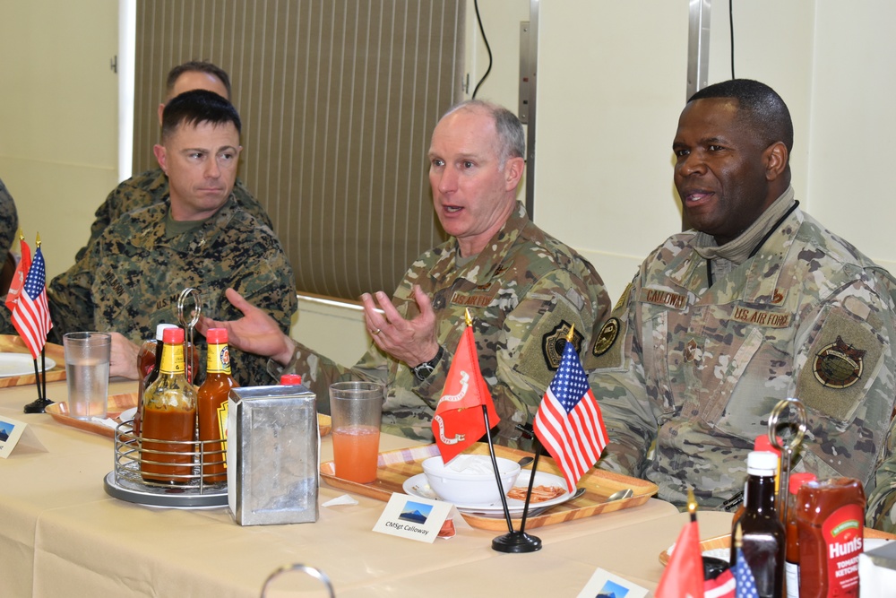 U.S Forces Japan Commander visits CATC Camp Fuji