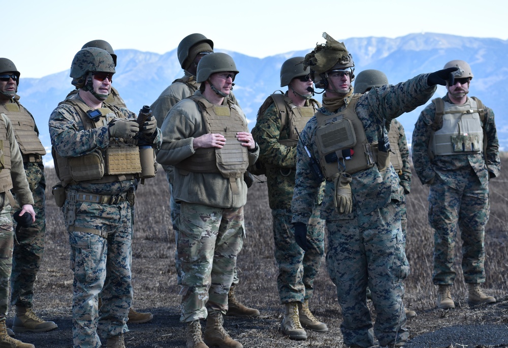 U.S Forces Japan Commander visits CATC Camp Fuji