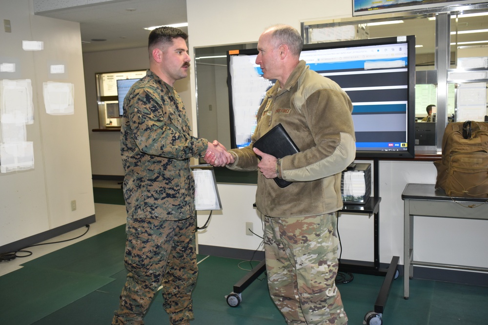 U.S Forces Japan Commander visits CATC Camp Fuji