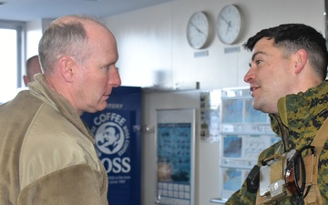 U.S Forces Japan Commander visits CATC Camp Fuji