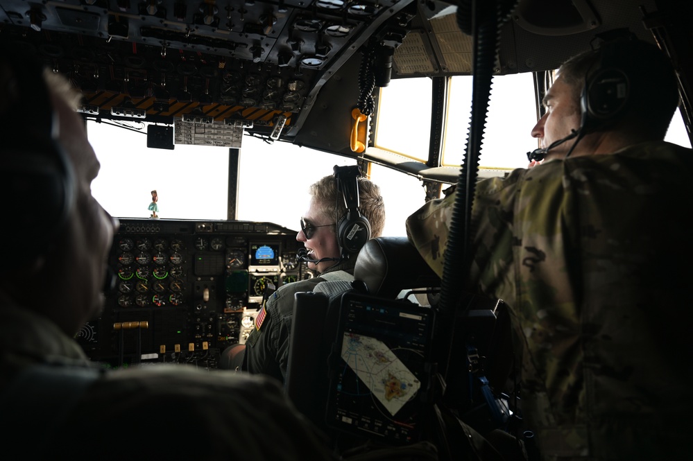 Exercise NEXUS FORGE: C-130 flight