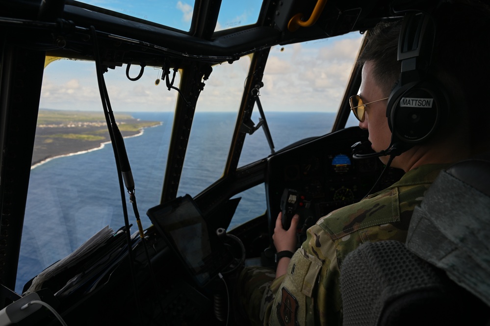 Exercise NEXUS FORGE: C-130 flight