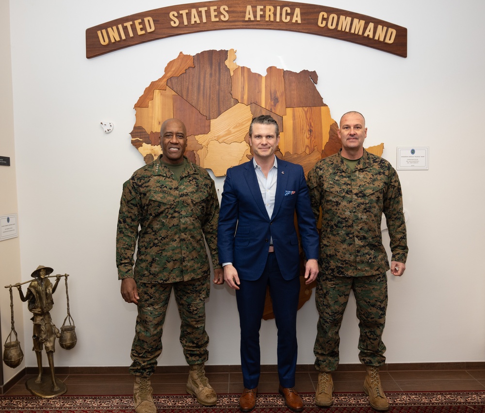 Secretary of Defense Pete Hegset visits AFRICOM