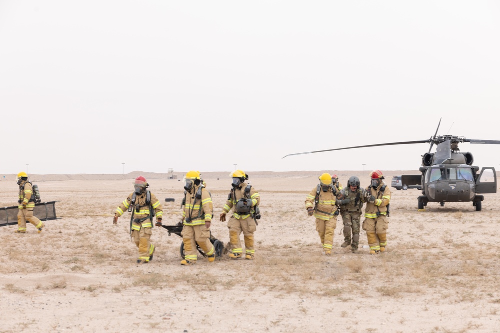 Task Force Shikra Crew Extraction Training