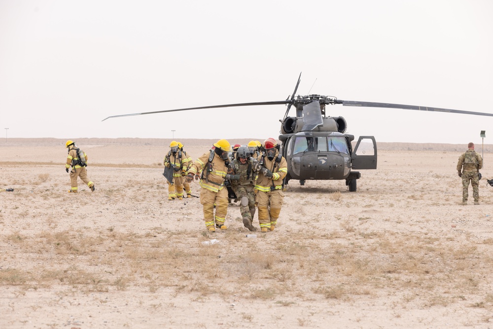 Task Force Shikra Crew Extraction Training