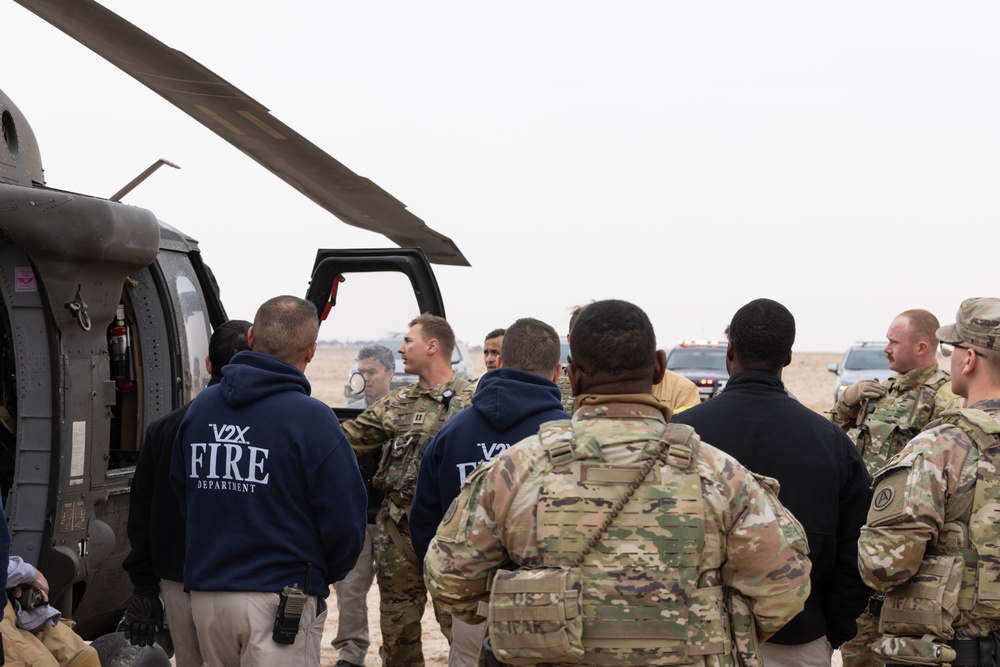 Task Force Shikra Crew Extraction Training