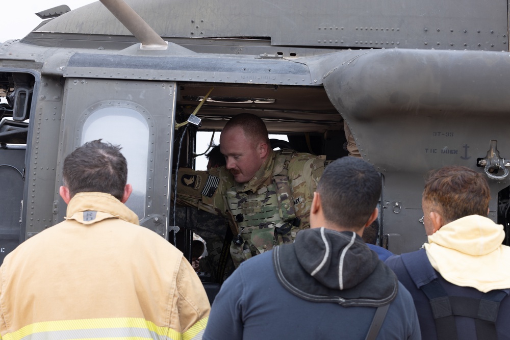 Task Force Shikra Crew Extraction Training