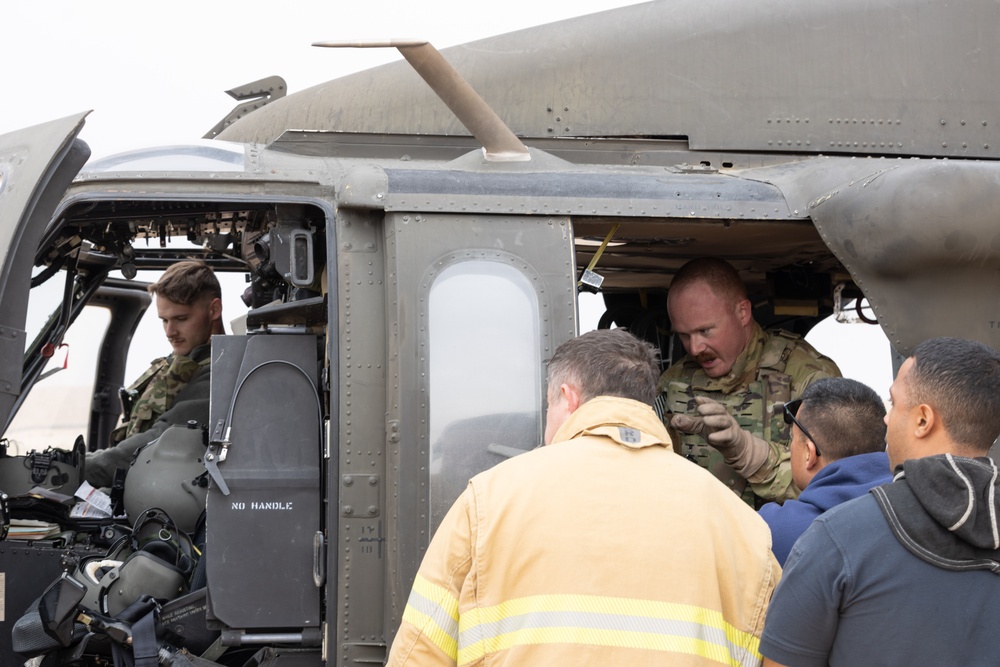 Task Force Shikra Crew Extraction Training