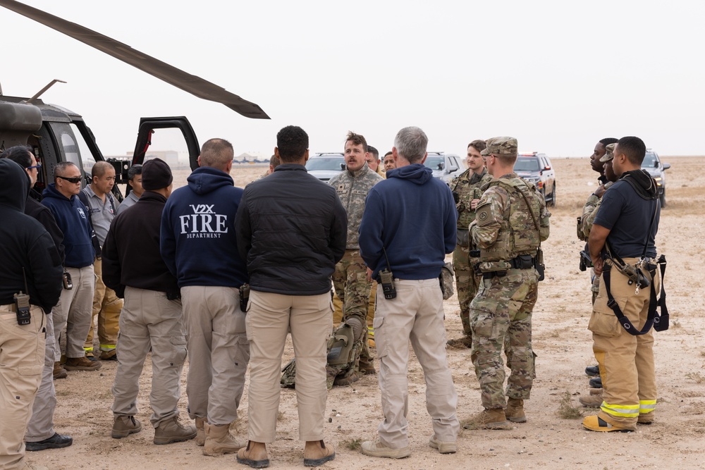 Task Force Shikra Crew Extraction Training