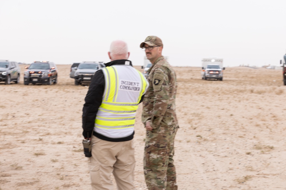 Task Force Shikra Crew Extraction Training