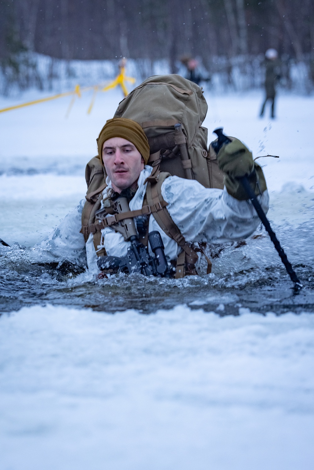 Exercise Joint Viking 25: Force Reconnaissance Company Participates in Patrol Course Winter