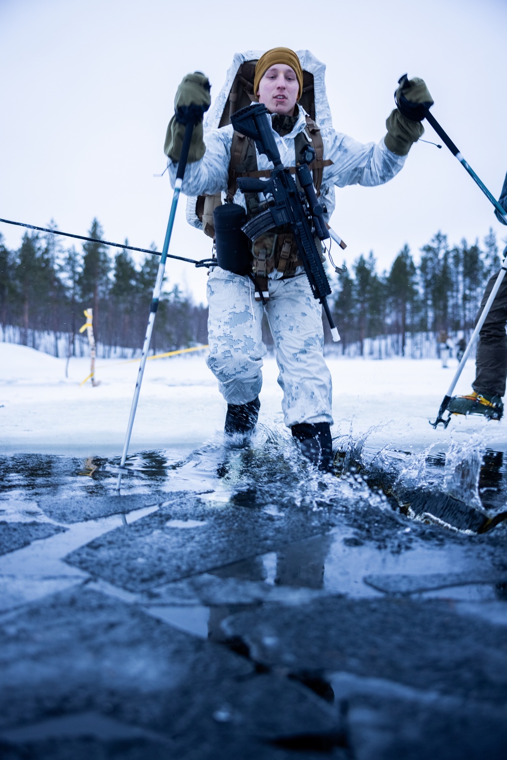 Exercise Joint Viking 25: Force Reconnaissance Company Participates in Patrol Course Winter