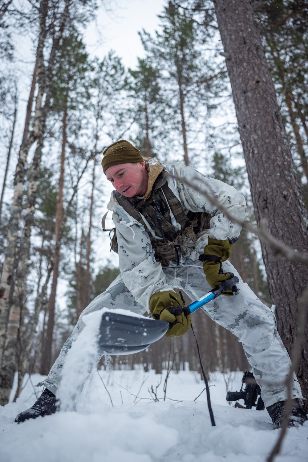 Exercise Joint Viking 25: Force Reconnaissance Company Participates in Patrol Course Winter