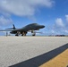 B-1B Lancers assigned to the 34th Expeditionary Bomb Squadron return from a BTF 25-1 training mission Feb. 10, 2025