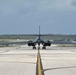 34th Expeditionary Bomb Squadron B-1B Lancer takes off from Andersen AFB in support of Aero India 2025 air show