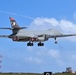 34th Expeditionary Bomb Squadron B-1B Lancer takes off from Andersen AFB in support of Aero India 2025 air show