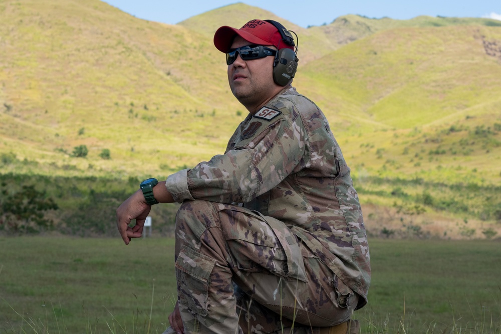 156th Wing SFS heavy weapons proficiency  training