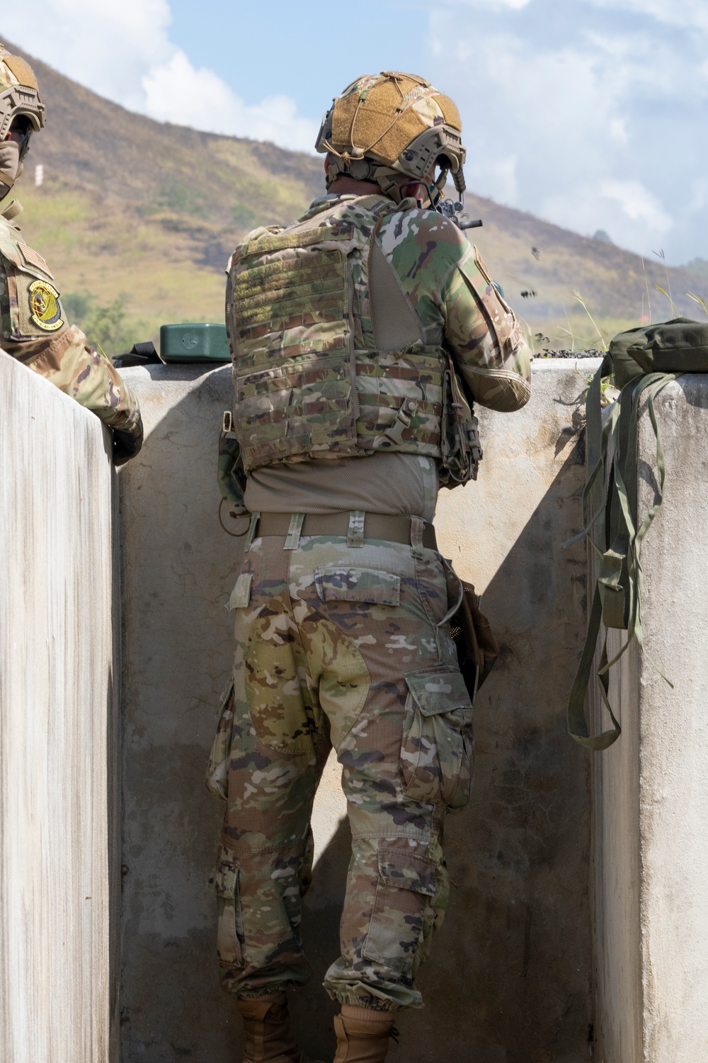 156th Wing SFS heavy weapons proficiency  training