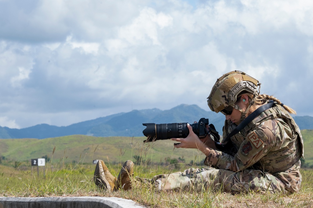 156th Wing SFS heavy weapons proficiency  training