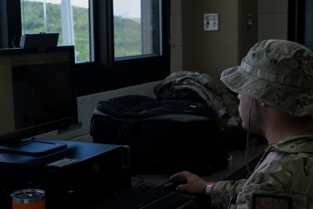 156th Wing SFS heavy weapons proficiency  training