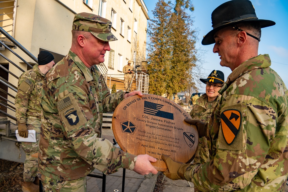 Sustainment brigades ensure seamless transfer of authority over NATO logistical support