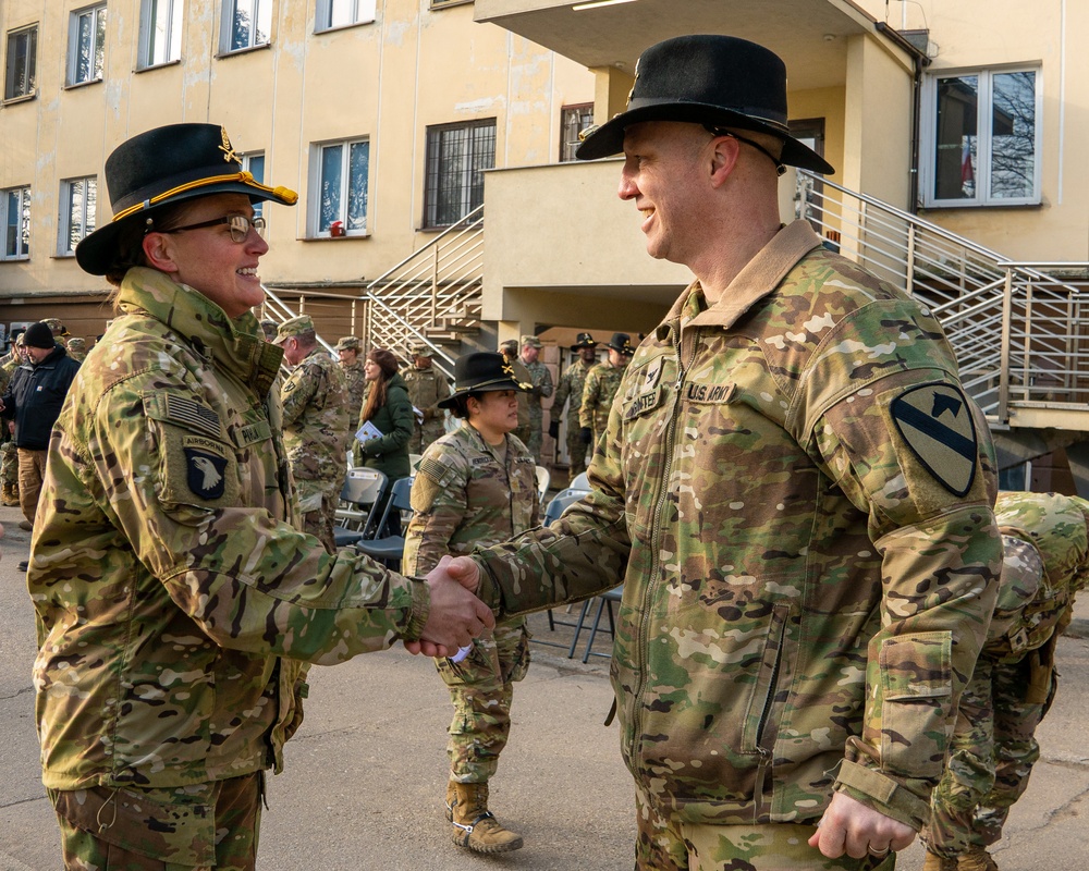 Sustainment brigades ensure seamless transfer of authority over NATO logistical support