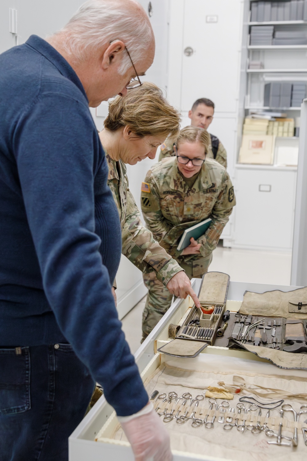 U.S. Maj. Gen. Paula Lodi Visits NMHM