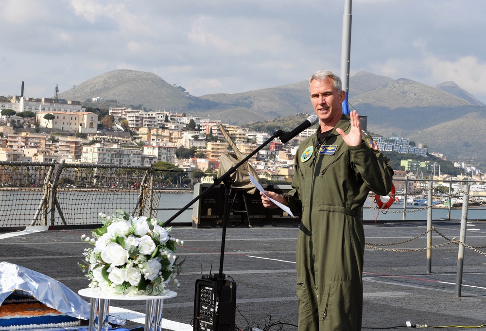 Sixth Fleet Birthday Aboard USS Mount Whitney