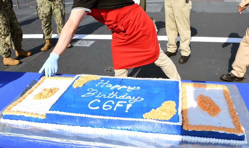 Sixth Fleet Birthday Aboard USS Mount Whitney