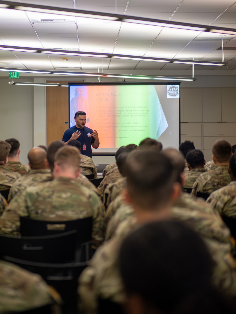 Soldiers prepare for wildfire hazardous waste cleanup in California