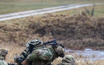 2CR’s Ghost Troop execute ambush squad live-fire with Claymore mines