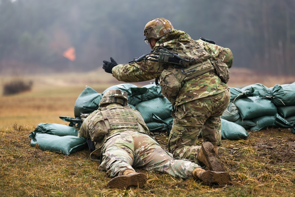 2CR’s Ghost Troop execute ambush squad live-fire with Claymore mines