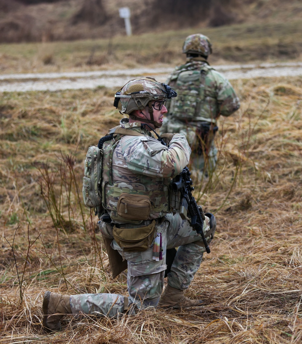 2CR’s Ghost Troop execute ambush squad live-fire with Claymore mines