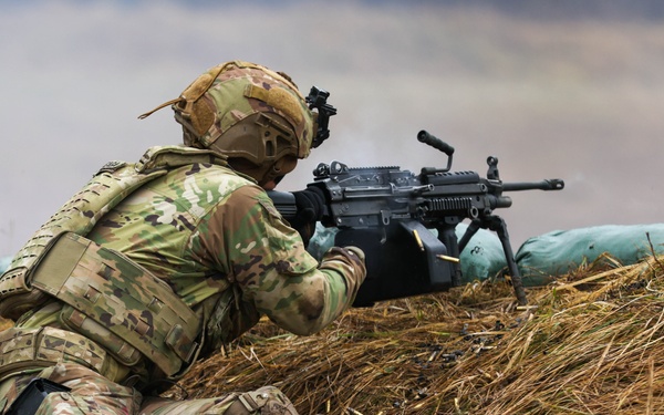 2CR’s Ghost Troop execute ambush squad live-fire with Claymore mines