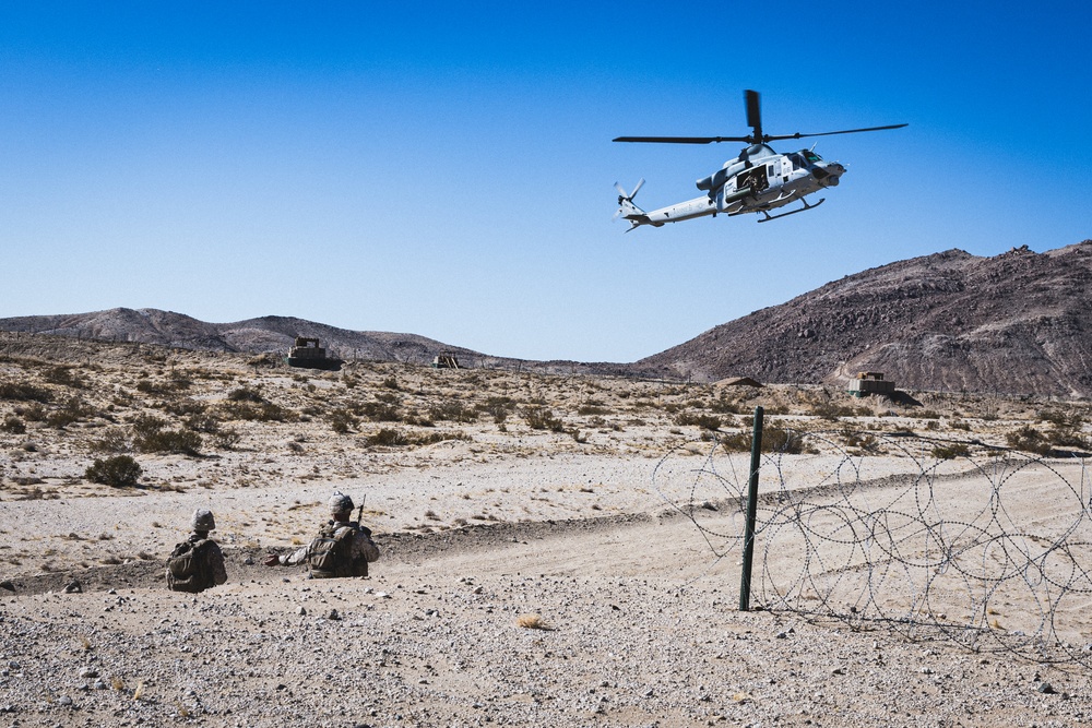Marines with 2/23 conduct Urban FSCEX during SLTE 1-25