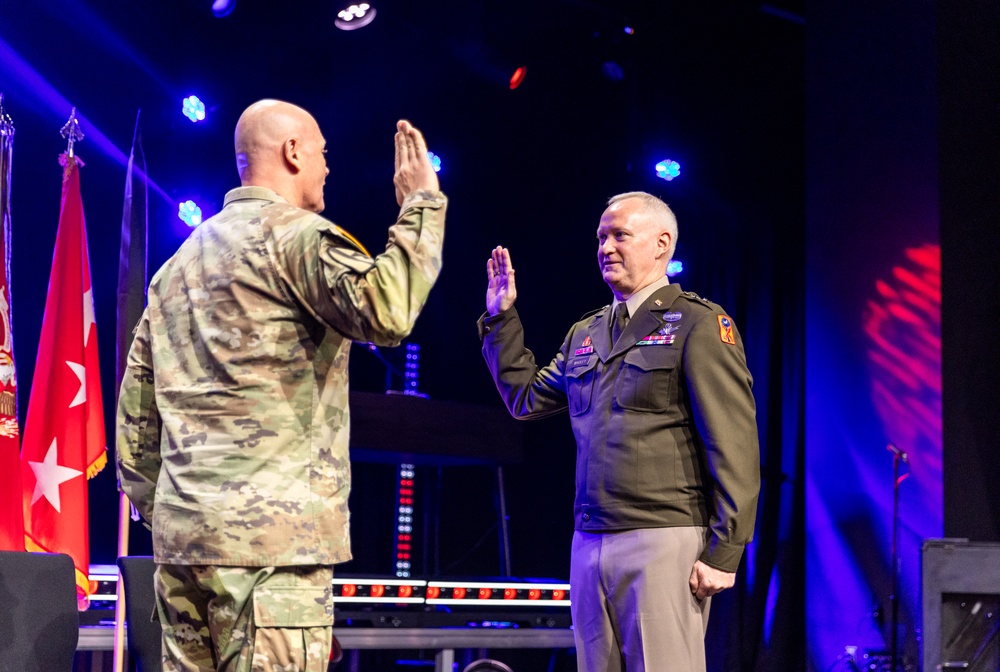 U.S. Army Brig. Gen. Richard A. Wholey Jr. promotion to major general