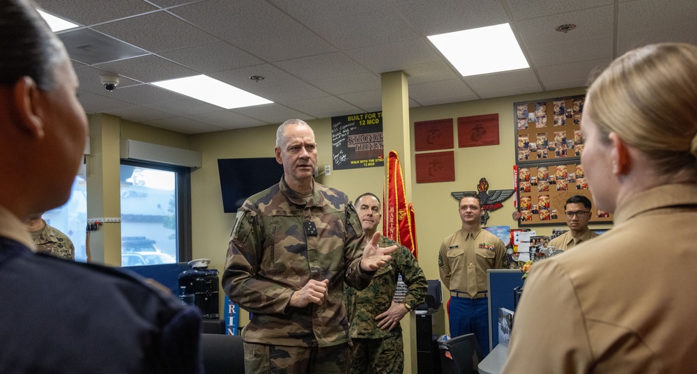 French Chief of Staff visits RSS Oceanside