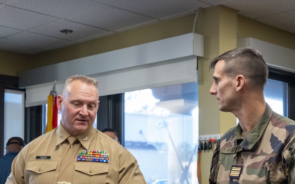 French Chief of Staff visits RSS Oceanside