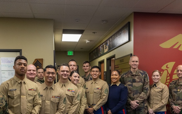 French Chief of Staff visits RSS Oceanside