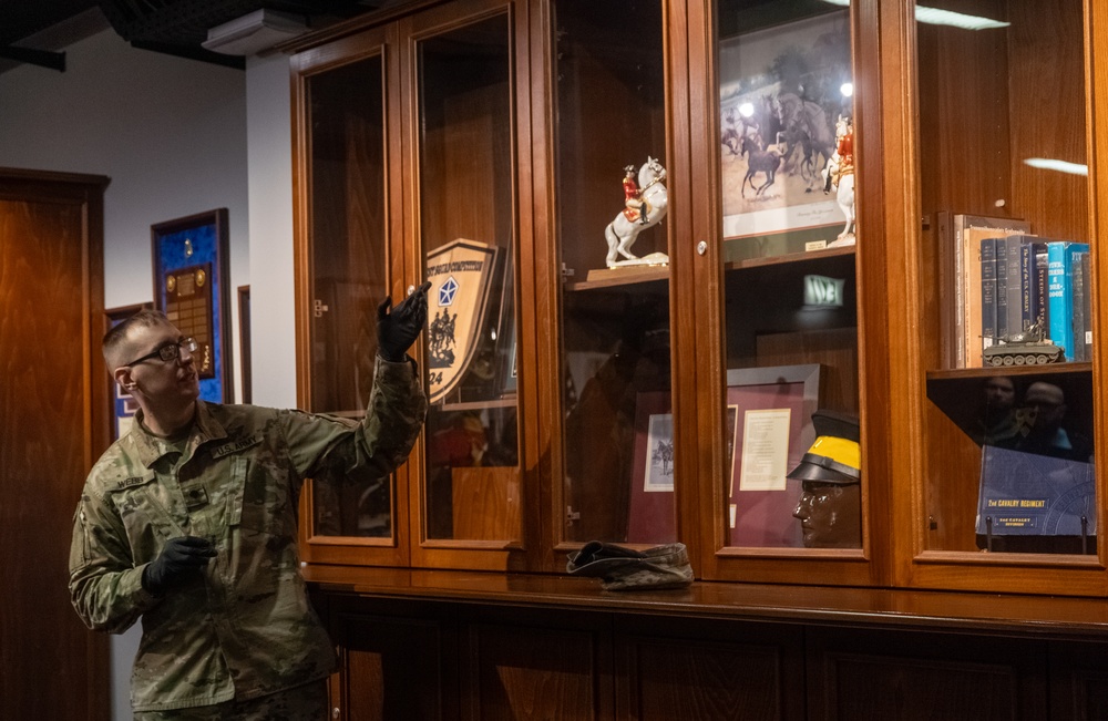 German Bundeswehr soldiers Visit Reed Museum to Explore Shared Military History