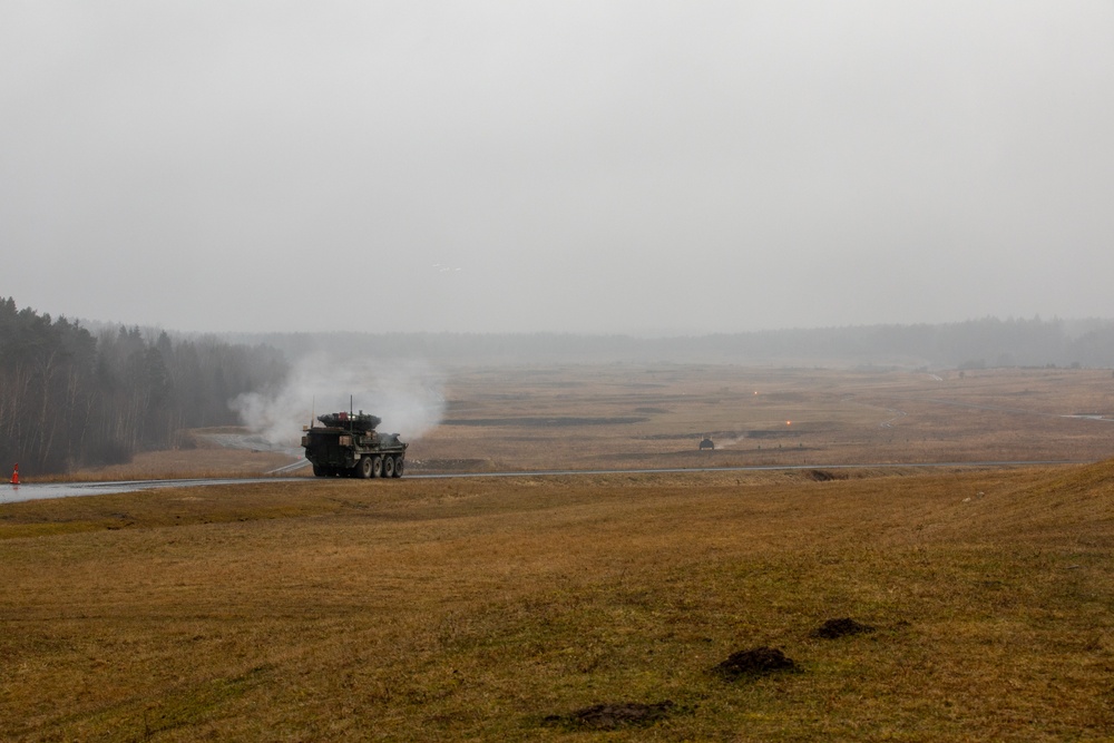 2nd Cavalry Regiment hosts Czech Army leadership for Stryker demonstration