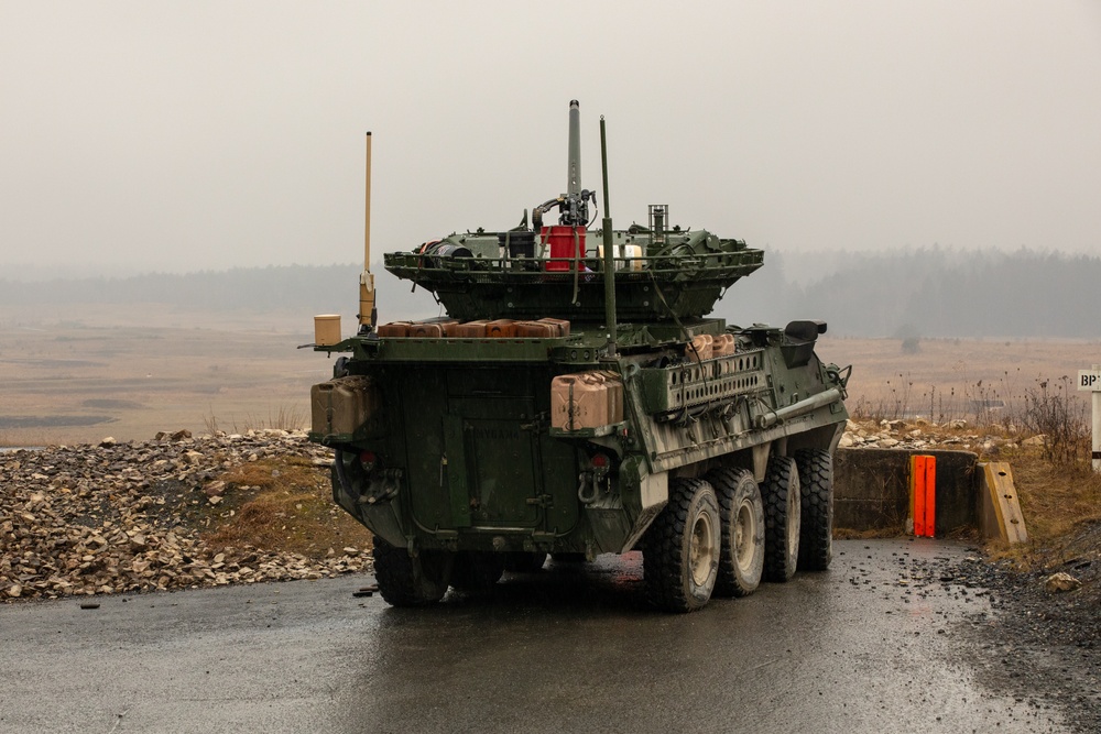 2nd Cavalry Regiment hosts Czech Army leadership for Stryker demonstration