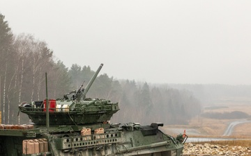 2nd Cavalry Regiment hosts Czech Army leadership for Stryker demonstration