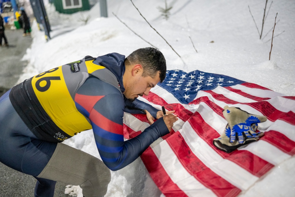 Team U.S. competes in skeleton racing for Invictus Games
